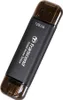 A black USB flash drive with a translucent brown cap on a white background. Anteprima dell’immagine prodotto