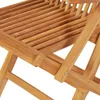 vidaXL 5-tlg. Garten-Essgruppe Massivholz Teak Produktbild-Vorschau 13