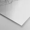 Bilder auf glas - Einteilig - Frau Bleistift Linie - Produktbild-Vorschau 5