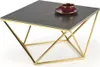 Couchtisch FELICIA Weißer Marmor / Gold Produktbild-Vorschau 1