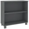 vidaXL Sideboard HAMAR gris foncé 85x35x80 cm Pin massif Voir les images du produit 2
