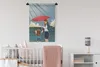 MuchoWow® Wandteppich Wandbehang Muttertag Illustration von Produktbild-Vorschau 2
