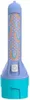 A product shot of a flashlight with a rainbow pattern. Náhľad obrázku produktu