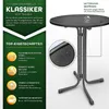tillvex® Gastro Stehtisch klappbar Ø80cm anthrazit | Produktbild-Vorschau 3