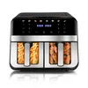 Heißluftfritteuse XXL doppel Airfryer 2600W / 9L (2x 4,5L Produktbild-Vorschau 1