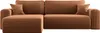 Sofa w kształcie L CAPRI narożnik, tkanina Poso, wiele Podgląd zdjęcia produktu 2