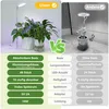 A comparison image showing two plant lamps, one labeled 'Unser' (Ours) and the other 'Andere' (Others), with feature comparisons listed. Náhľad obrázku produktu