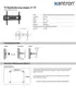 Supporto a parete inclinabile per monitor TV 37-75", Anteprima dell’immagine prodotto 3