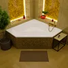 ECOLAM Badewanne Eckbadewanne IRMA 140 x 140 cm + Styropor Produktbild-Vorschau 9