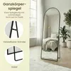 SONGMICS Ganzkörperspiegel mit Vergrößerungsspiegel, Produktbild-Vorschau 8