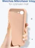 A hand holding a pink phone case. Produktbild-Vorschau