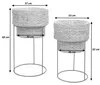 Set di 2 vasi da fiori HWC-Q45, fioriera, vaso da fiori, in Anteprima dell’immagine prodotto 10