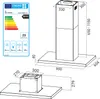 KKT KOLBE Dunstabzugshaube 90 cm Inselhaube Abluft Umluft Produktbild-Vorschau 9