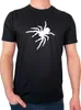 Huuraa Herren T-Shirt Spinne Silhouette 3XL Black Bio Produktbild-Vorschau 1