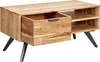 WOHNLING Couchtisch 95x45x45 cm Akazie Wohnzimmertisch Produktbild-Vorschau 7