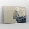 Bild auf Leinwand - Leinwandbild - Einteilig - Grafik Frau Produktbild-Vorschau 4