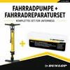 Dunlop Fahrradpumpe mit Manometer und Fahrrad Reparaturset Produktbild-Vorschau 9