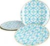 Ritzenhoff Makina blau 4er Set Speiseteller Essteller Produktbild-Vorschau 1