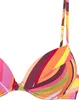 Bruno Banani Push-Up-Bikini orange bedruckt Größe 36 Cup A Produktbild-Vorschau 3