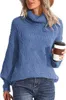Damen Chunky Cable Strick Rollkragenpullover - Weicher, Produktbild-Vorschau 2