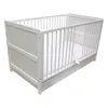 Kinderbett Juniorbett Beistellbett 140x70 cm 3in1 weiß mit Produktbild-Vorschau 2