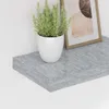 vidaXL Mensole sospese 4 pz. Grigio cemento 40x23x3,8 cm Anteprima dell’immagine prodotto 4