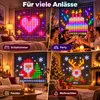 Smart LED Vorhang Lichterkette 3x3m 400 LEDs Lichtervorhang Produktbild-Vorschau 11