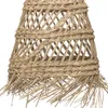 Závesná lampa v boho štýle z tkanej slamy LAHYS, Ø 28 cm Náhľad obrázku produktu 6