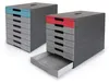 DURABLE Schubladenbox IDEALBOX Pro 7, 'Blauer Engel', rot Produktbild-Vorschau 3