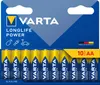 1x10 Varta Longlife Power Mignon AA LR 6              Produktbild-Vorschau 1