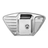 BLANCO LANTOS 9 E-IF, Edelstahl, 2 Becken, 330 x 420 mm, 16 Produktbild-Vorschau 1