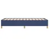 Bettgestell ohne Matratze Blau 100x200 cm Stoff Produktbild-Vorschau 5