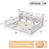 UnboxG Kinderbett Bodenbett 140x200 mit Rausfallschutz & Produktbild-Vorschau 4