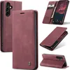 Galaxy A54 5G Hülle, Retro Kunstledertasche mit Produktbild-Vorschau 1