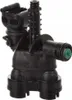 A black plastic valve assembly with a green component is shown against a white background. Anteprima dell’immagine prodotto