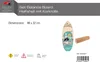 F2 Balance Board Korkrolle Halbkugel Balanceboard Holz Produktbild-Vorschau 8