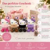Hello Kitty Plüsch Schlüsselanhänger 10 cm Leo braun Produktbild-Vorschau 4