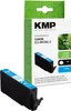 KMP cyan Druckerpatrone kompatibel zu Canon CLI-581 C XXL - Produktbild-Vorschau 2