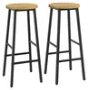 MODFU Set van 2 barkrukken, eetkamerstoelen met verstelbare Productafbeelding-voorbeeld 8