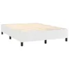 vidaXL Box spring bed frame white 140x200 cm Imitace kůže Náhled obrázku produktu 3
