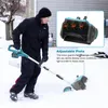 Gisam Akku-Schneefräse 18V, bürstenlos, 32 cm Produktbild-Vorschau 4