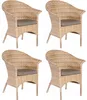 Sonnenpartner 4er-Set Garten-Sessel Cayman Aluminium mit Produktbild-Vorschau 1