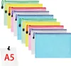 Dokumententasche A6, 12 Stücke Zip Tasche, bunte Produktbild-Vorschau 1