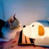 LED Nachtlicht Silikon Hund Touch Nachtlampe USB-Aufladung Produktbild-Vorschau 8