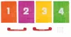 Idena Hüpfsäcke-Spielset mit Start/Zielband - Hüpfsack ca. Produktbild-Vorschau 5