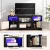 Mobile TV COSTWAY con luci LED per TV 65", mobile TV con Anteprima dell’immagine prodotto 6