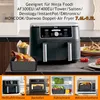 Heißluftfritteuse Zubehör Airfryer Zubehör für Ninja Foodi Produktbild-Vorschau 3