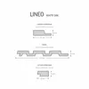 Panel Lineo White Oak Dekoracyjny Podgląd zdjęcia produktu 11