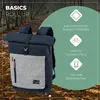 Travelite Městský batoh Basics Roll-up Navy/Grey 35 l Náhled obrázku produktu 12