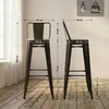 Sgabello da bar Mason antico Anteprima dell’immagine prodotto 4